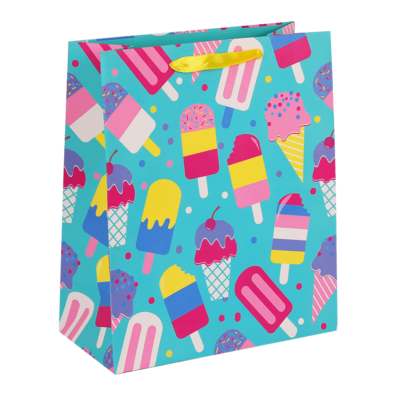 Bolsa de regalo para fiesta temática Ice Cream Goody